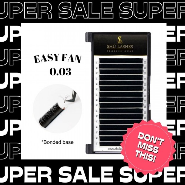 Sale! Easy Fan Volume Lashes 0.03mm (16 Lines)