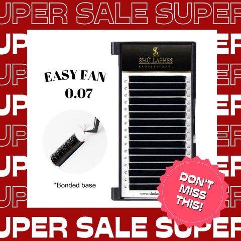 Sale! Easy Fan Volume Lashes 0.07mm (16 Lines)