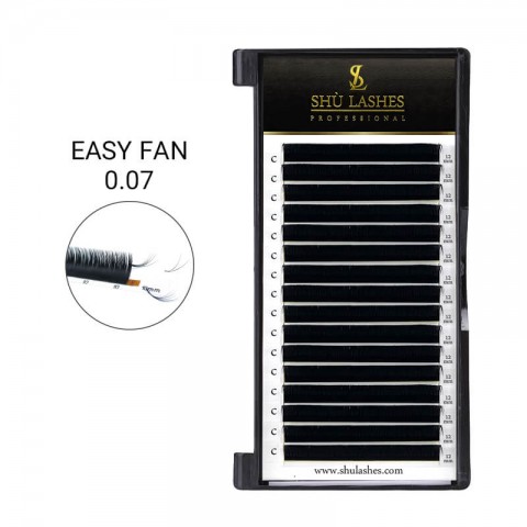 Easy Fan Volume Lash Extensions 0.07mm (16 Lines)