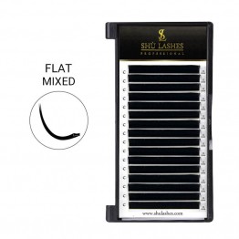 Ellipse Flat Lashes Mixed Length 8~15mm (.10/.15, 16 Lines)