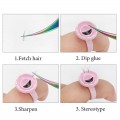 Round And Heart Shape Glue Ring Holder 100 PCS