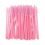 Pink Disposable Mascara Wand Brush 50 pcs