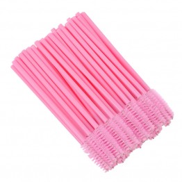 Pink Disposable Mascara Wand Brush 50 pcs