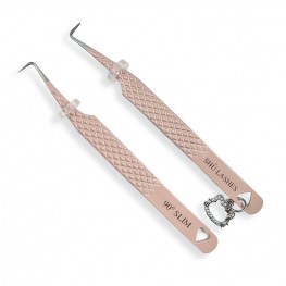 Boba Tea 90° Slim Tweezer - Fiber Tip
