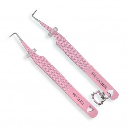 Pink Milk 90° Slim Tweezer - Regular Tip