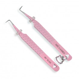 Pink Milk 90° Slim Tweezer - Regular Tip