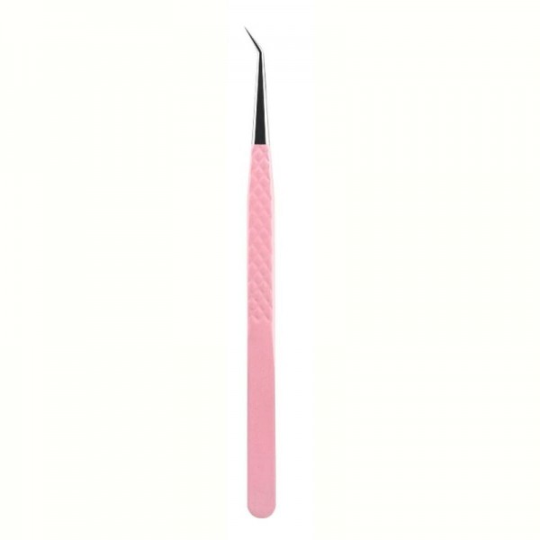 Long Slim Curve Isolation Tweezer - Fiber Tip