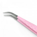 Pink Milk Skinny ISO Tweezer - Regular Tip