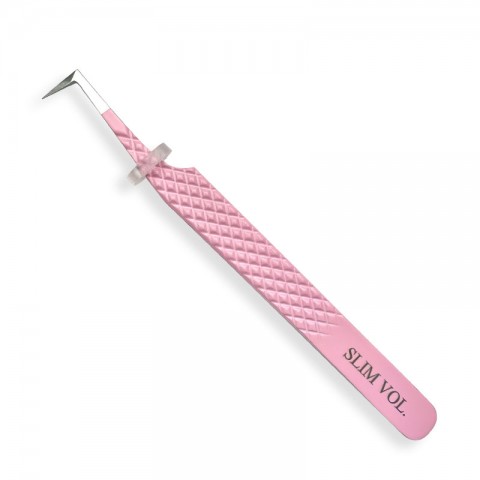 Pink Milk Slim Vol. Tweezer - Regular Tip Pink Milk Slim Vol. Tweezer - Regular Tip