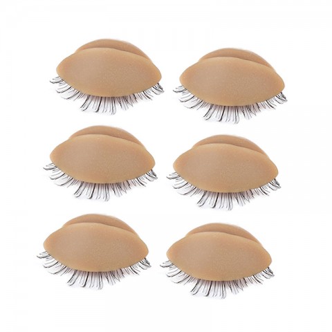 6Pcs Double-Layer Replacement Eyelids