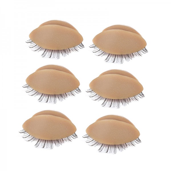 6Pcs Double-Layer Replacement Eyelids
