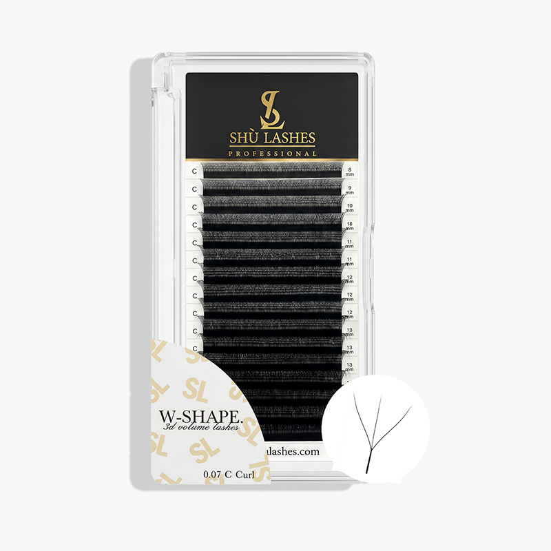 W Shape 3D Voume Lashes (16 Lines)