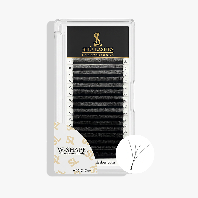 W Shape 4D Voume Lashes (16 Lines)