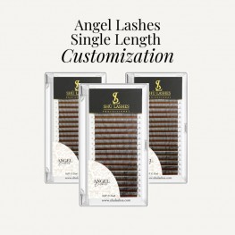 Customization - Angel Lashes (16 Lines) -Single Length