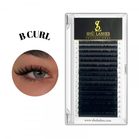B Curl Volume Lashes (16 Lines)