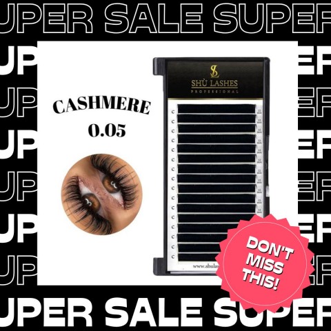 Sale! - Cashmere Lashes Extensions 0.05mm