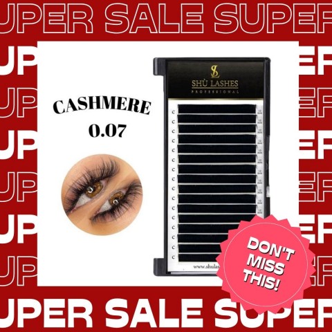 Sale! - Cashmere Lashes Extensions 0.07mm