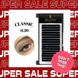 Sale! - Classic Lashes Extensions 0.10mm  