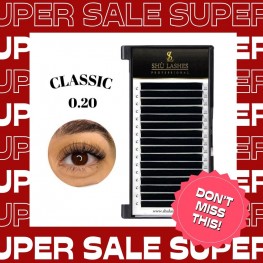 Sale! - Classic Lashes Extensions 0.20mm  