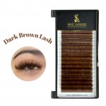 Dark Brown Volume Lashes Extensions (16 Lines)