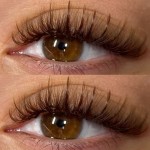 Dark Brown Volume Lashes Extensions (16 Lines)