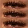 Dark Brown Volume Lashes Extensions (16 Lines)-New