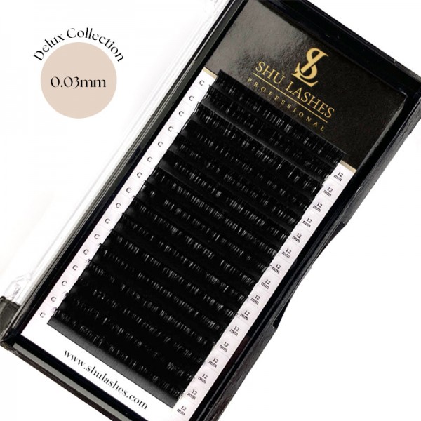 Delux Volume Lashes 0.03mm (On Strip Friendly)