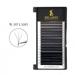 W Shape 3D Premade Voume Lashes (16 Lines)